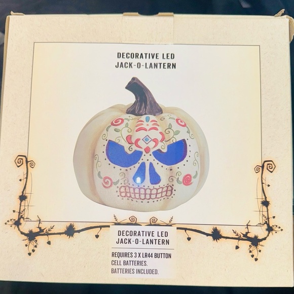 Cracker Barrel Decorative LED Jack O Lantern (pre-owned) - Picture 2 of 6